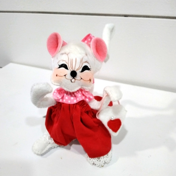 Annalee Sweetheart Girl Mouse ❤️ nwt - Picture 2 of 7